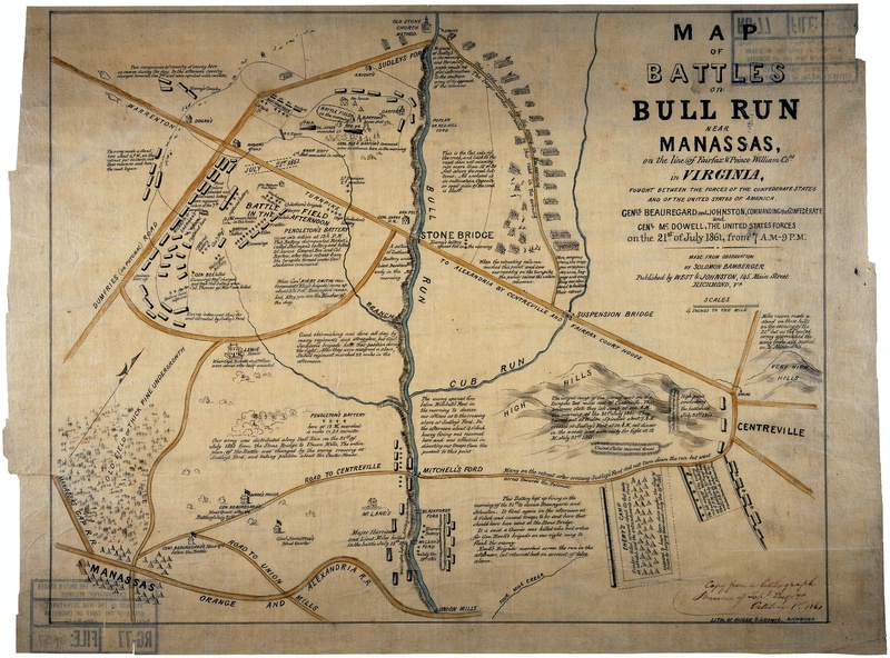 Primary source document for The Picnic That Turned Into a War: What Really Happened at Bull Run