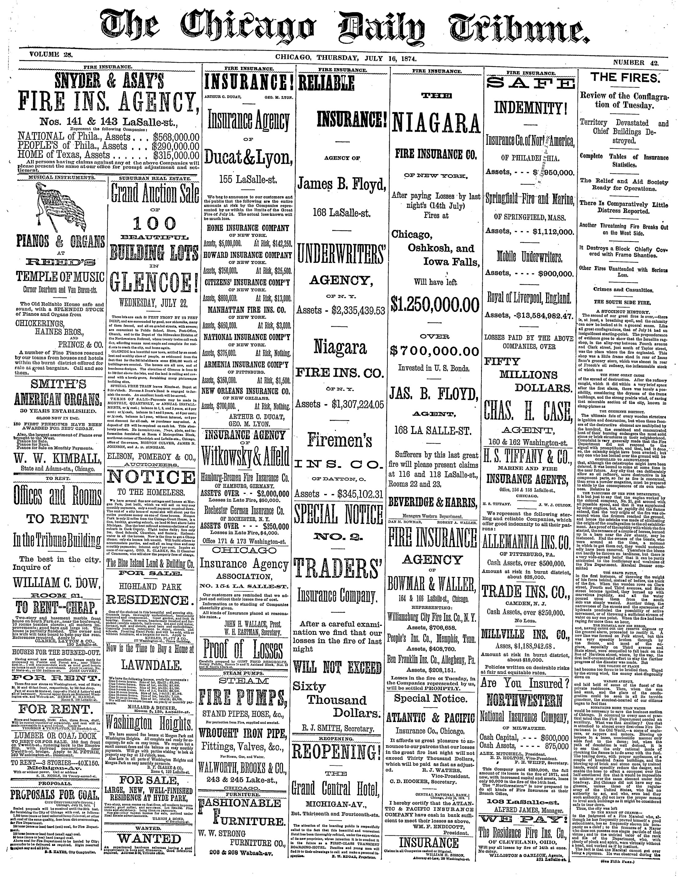 Primary source document for The Second Chicago Fire Nobody Remembers Redrew the City by Race and Religion