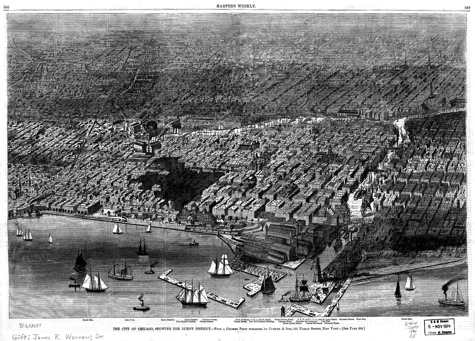 Primary source image for The Second Chicago Fire Nobody Remembers Redrew the City by Race and Religion