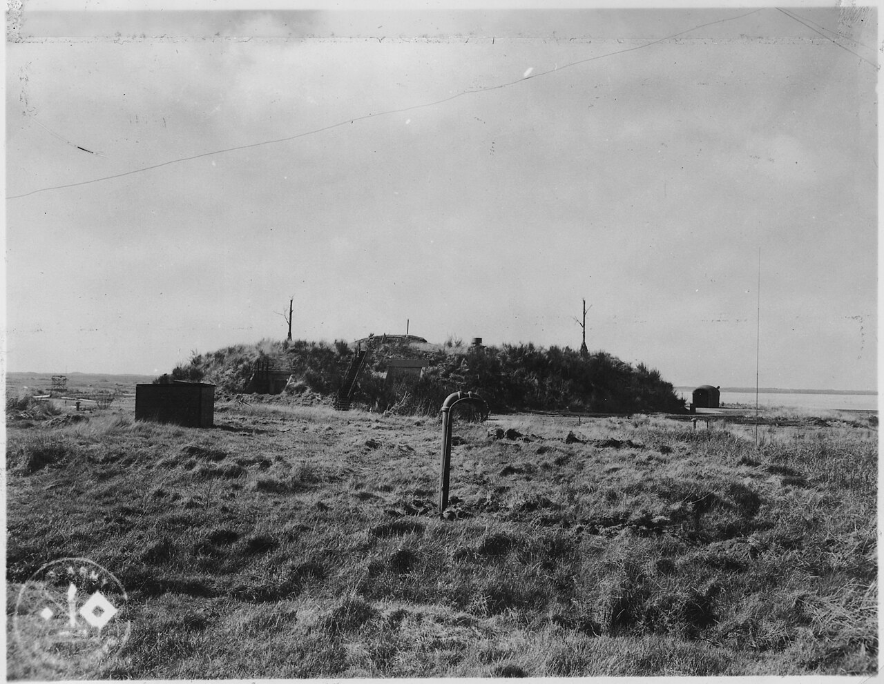 Battery 245 at Fort Stevens during World War II