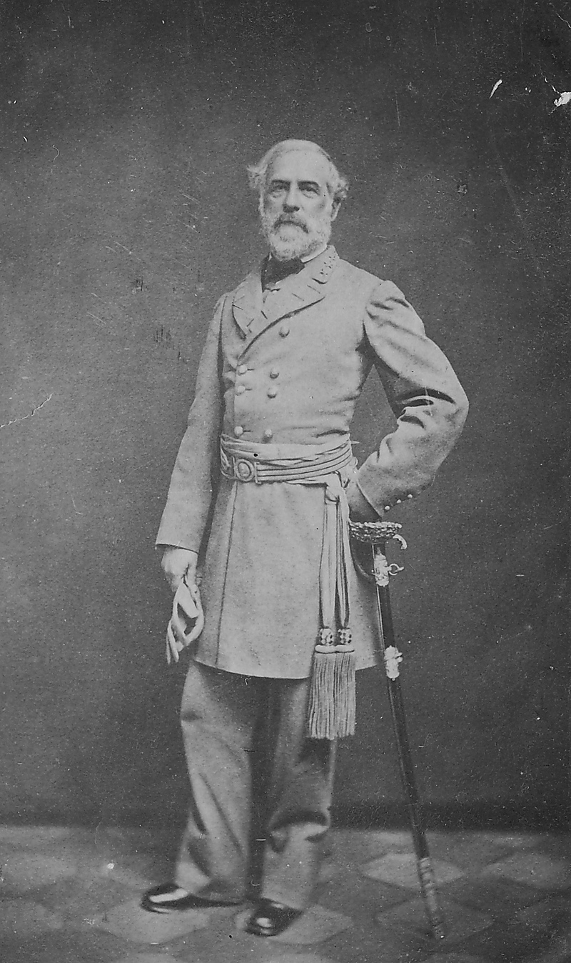 Robert E. Lee, commander of the Army of Northern Virginia