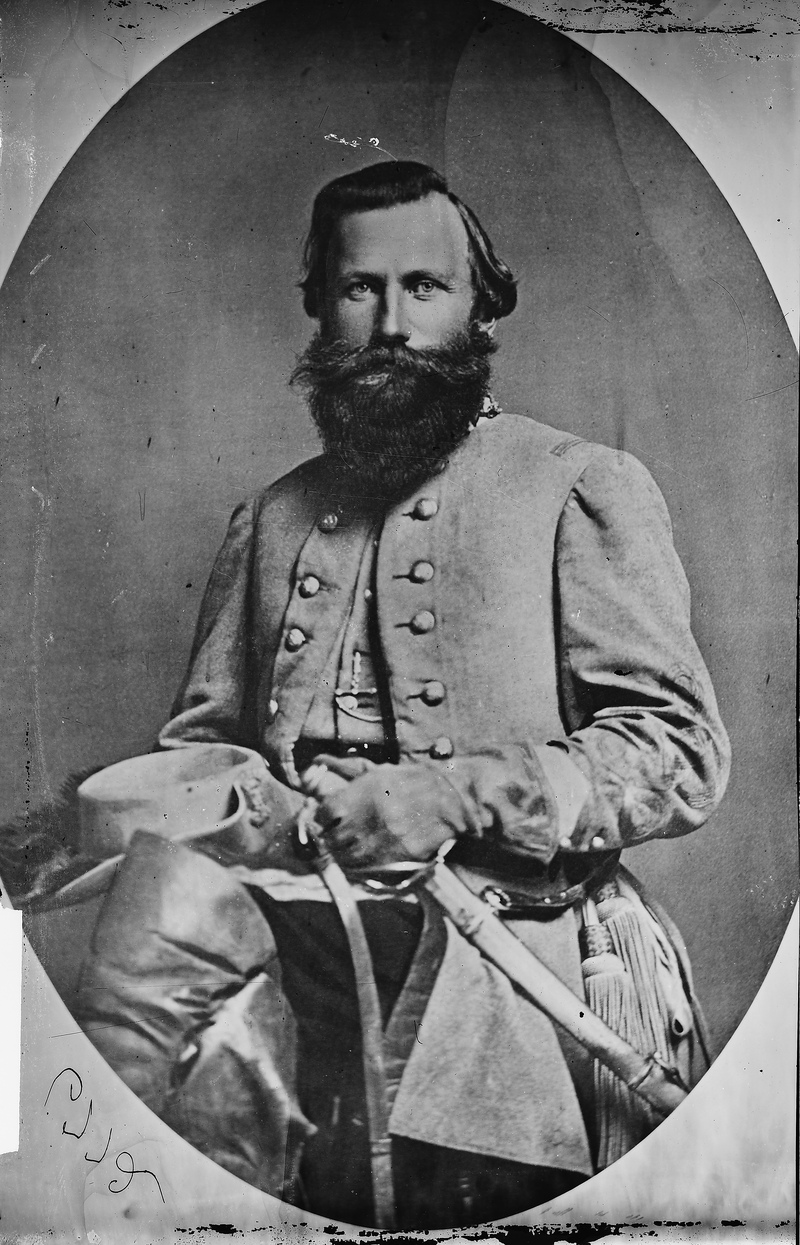 J.E.B. Stuart, commander of Lee's cavalry