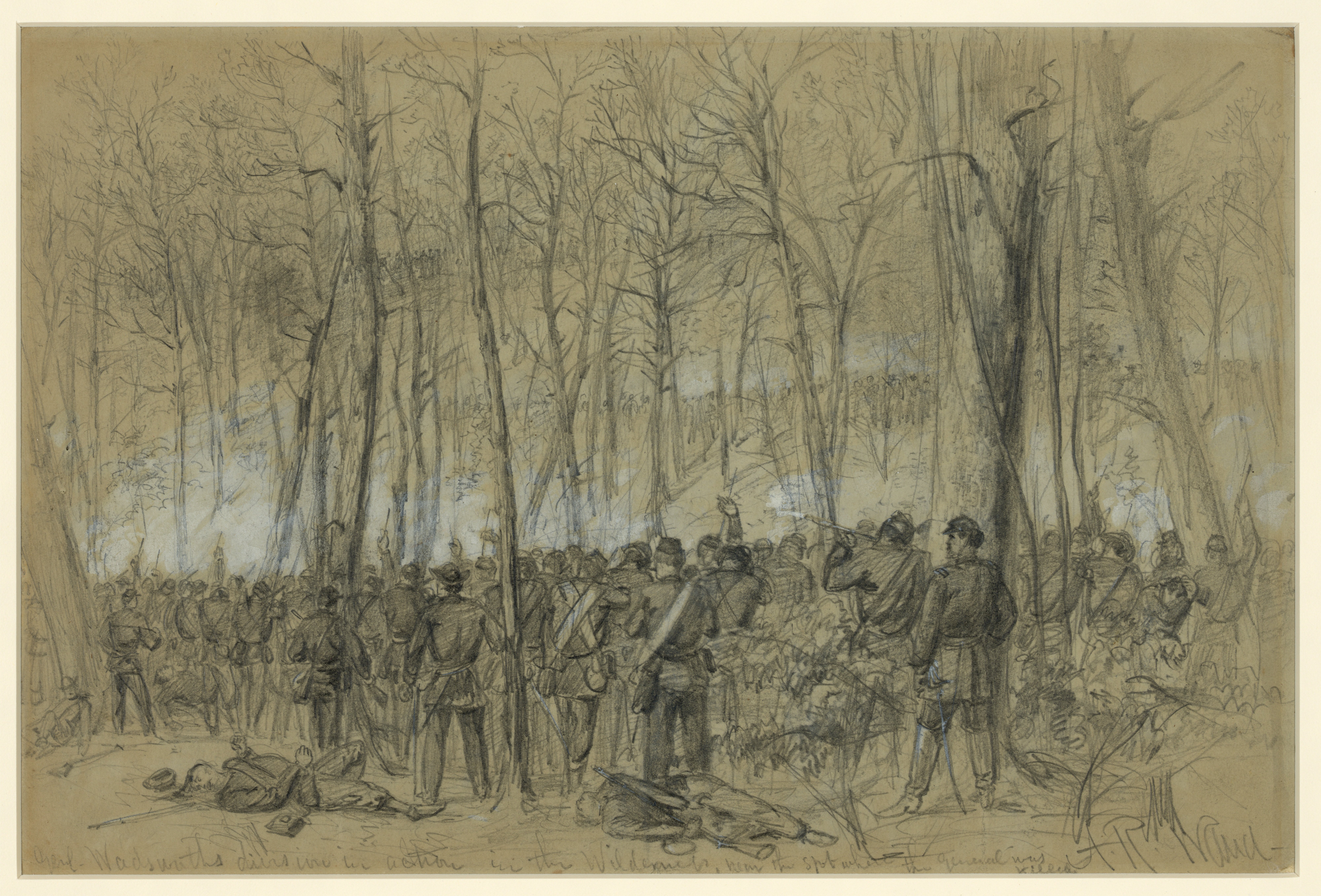 Primary source image for The Night the Army of the Potomac Stopped Retreating