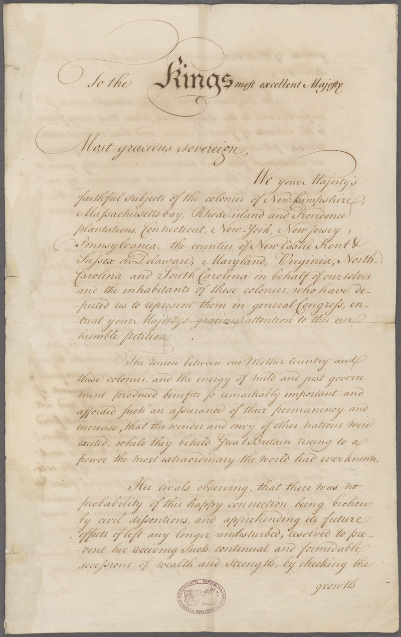 Primary source document for They Begged the King for Peace. They'd Already Voted to Invade His Empire.