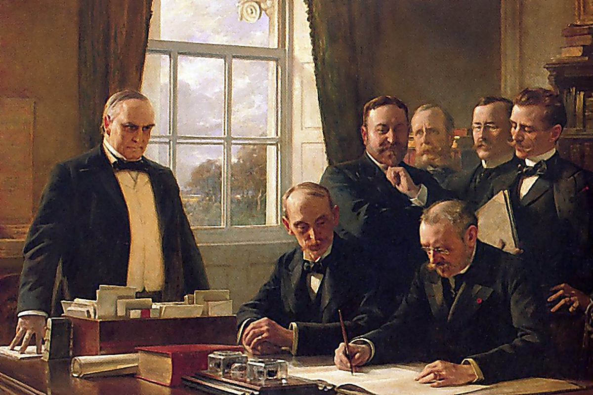 Primary source image for The War That Ended in a Cabinet Room, Not on a Battlefield