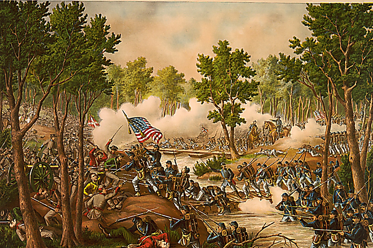 Primary source image for The Dress Rehearsal for the Bloody Angle