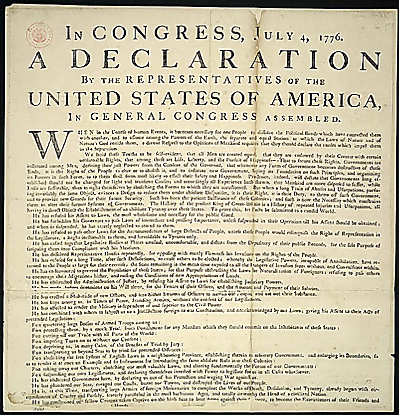 Primary source document for Washington Waited Five Days to Read Them the Declaration. That Night, His Men Turned a King Into Bullets.