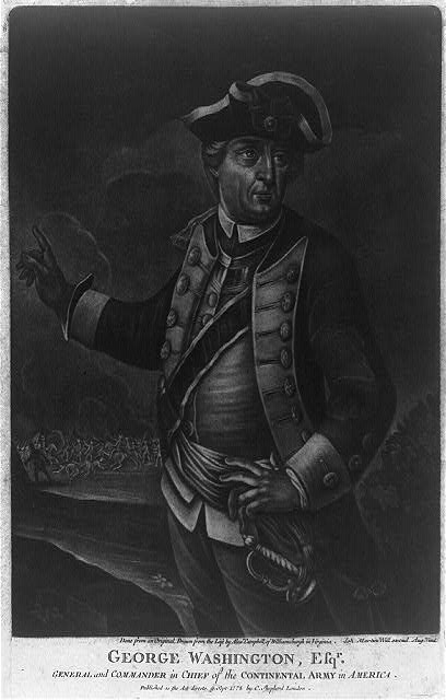 George Washington, General and Commander in Chief of the Continental Army, 1775